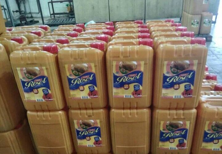 200 cartons of Rosel vegetable oil donated to Oyo Govt