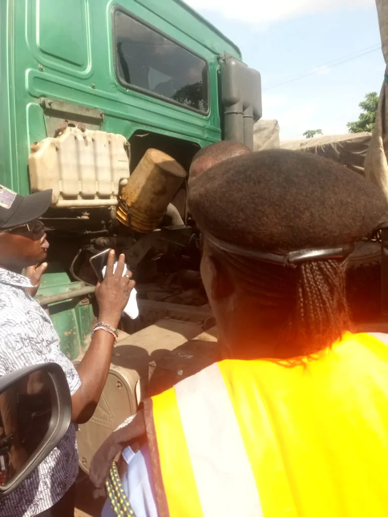 BREAKING: PMS Chairman, Auxiliary ambushed by Dangote trailer driver