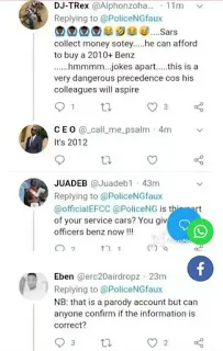 Reactions as Popular SARS officer in Ogbomoso bought new car