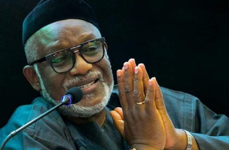 Akeredolu lashes Makinde for rejecting OAU VC as Chief returning Officer