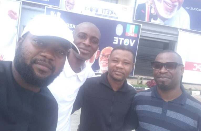 POC felicitates Akeredolu for a golden stride to victory