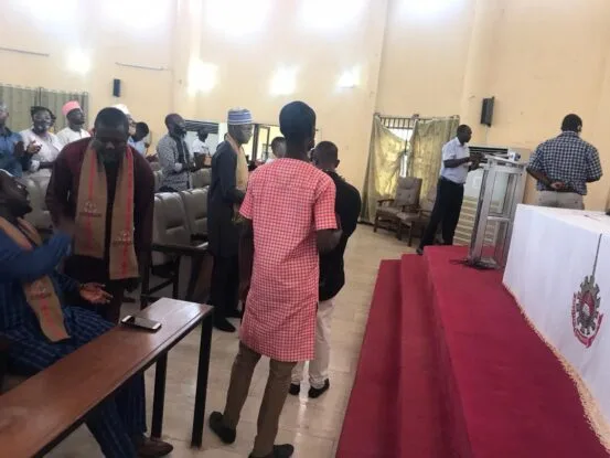 PHOTONEWS: Vice Chancellor, others in attendance as LAUTECH alumni inaugurates new excos