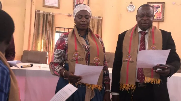 PHOTONEWS: Vice Chancellor, others in attendance as LAUTECH alumni inaugurates new excos