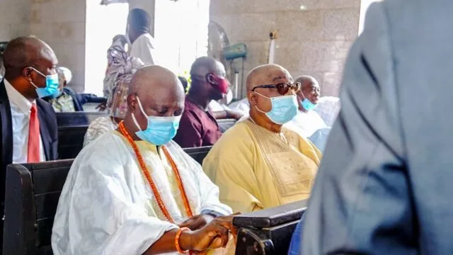 PHOTONEWS: Ladoja, Akala, others attend Makinde-mother’s burial