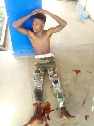 PHOTOS: Amotekun arrests UI student, 5 other suspected robbers