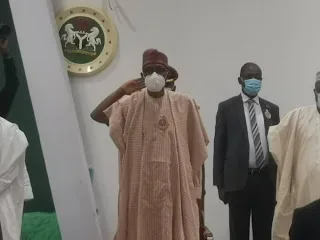PHOTONEWS: Buhari meets Kankara school boys