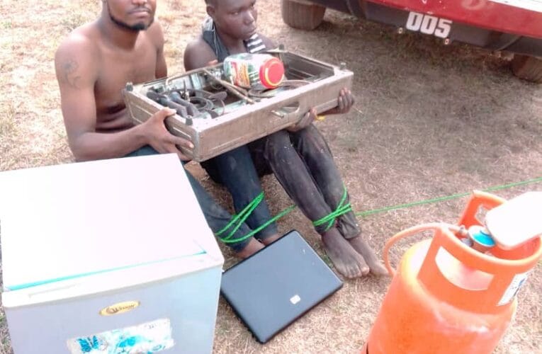 PHOTOS: Amotekun arrests UI student, 5 other suspected robbers