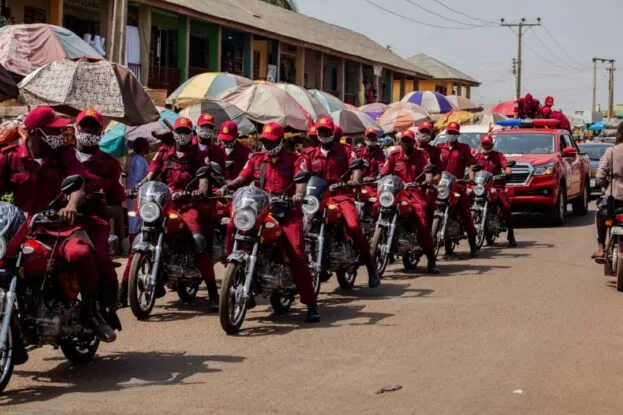 PHOTOS: Ogbomoso LG boss leads Amotekun corps on Patrol