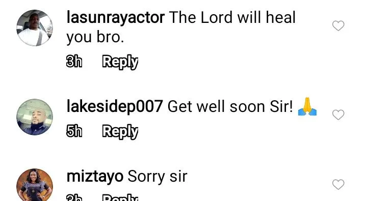 Just In: Popular Yoruba actor, Muyiwa Ademola hospitalized (PHOTOS)