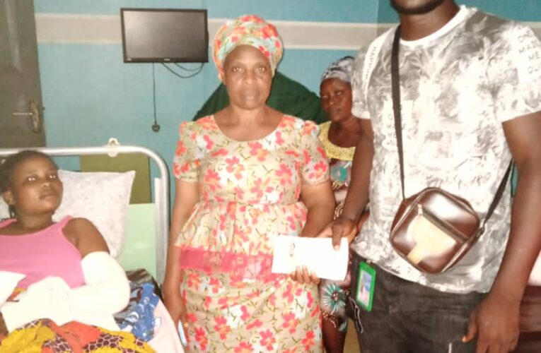 Abdul Afusat felicitates senator Mikhail Tokunbo Abiru at 57, thank him for paying her hospital bills