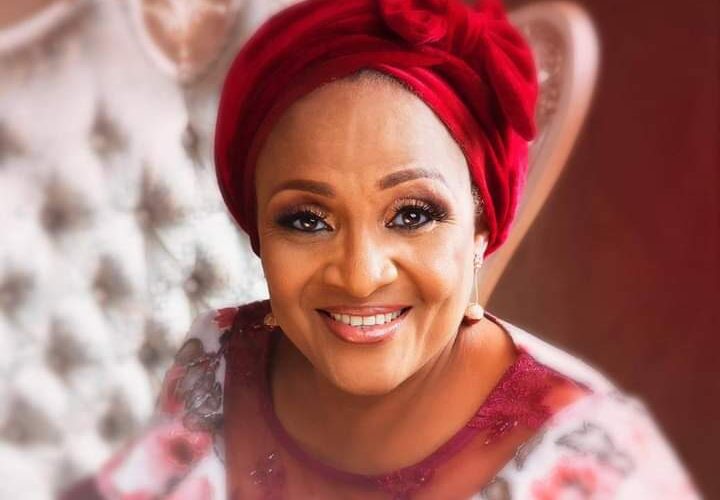 Hon. Faozey congratulates Florence Ajimobi at 62