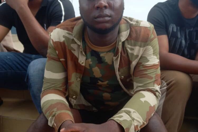 PHOTOS: Army deserter, 33 others arrested for internet fraud in Osogbo