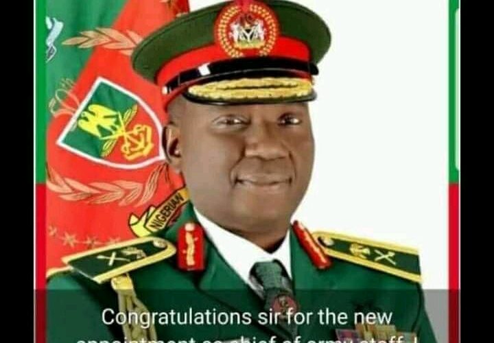 BREAKING: Buhari appoints Danjuma Ali Keffi as new chief of army staff