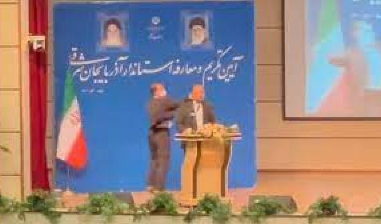 BREAKING: Soldier slaps Governor while addressing public