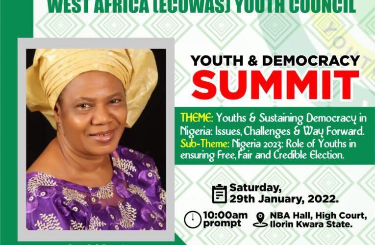 Kogi Head of Service, Hannah Odiyo to bag Personality Award at WAYC democracy summit