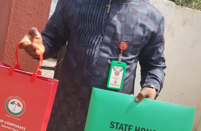 Damilare Sunday Olusanjo ‘B Square’ Obtains PDP House of Assembly Nomination Form 