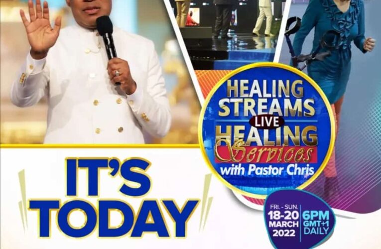 #HealingStreams Live Healing Services with Pastor Chris, Largest Healing Crusade begins