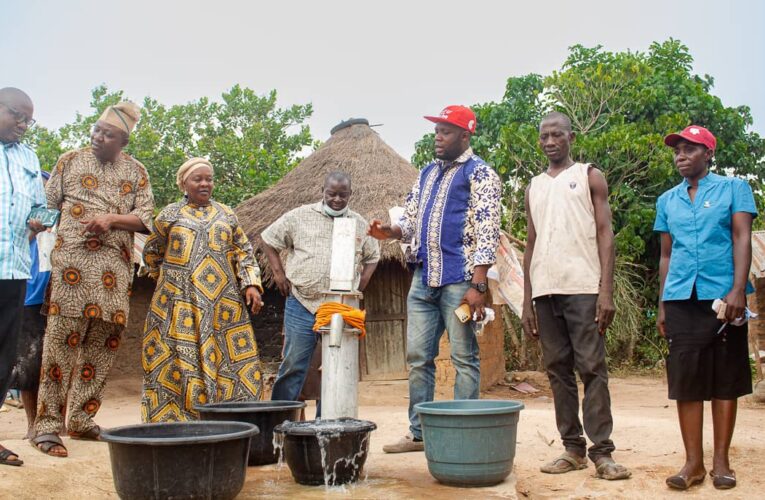 Oriire LG Chairman, Olateju flags off drilling of 20 boreholes, bridge construction, roads grading