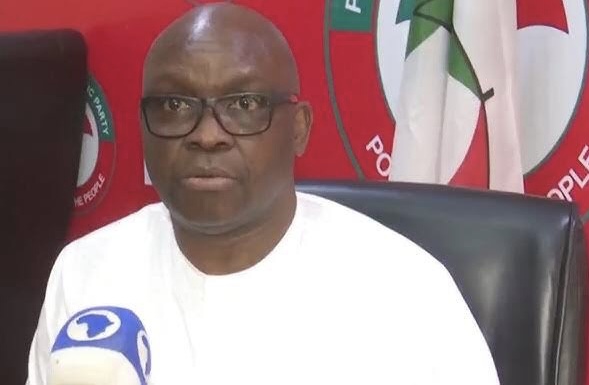 2023: Fayose visits Amala joint after picking His Presidential Nomination Form (Photo)