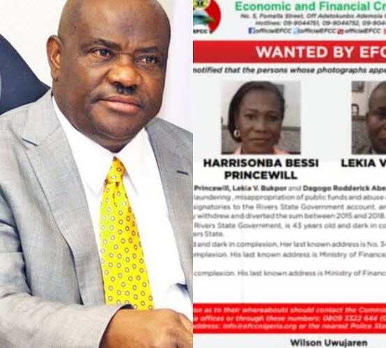 Rivers Accountant-General, 3 others declared wanted by EFCC