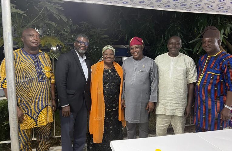 U.S surgeon visits Oyo Dep. Governor, Bayo Lawal