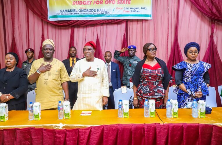 Budget must be inclusive, says Oyo acting Governor
