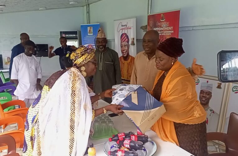 Bayo Lawal’s wife celebrates Oyo Commissioner for women affairs, Kafilat Olayiwola