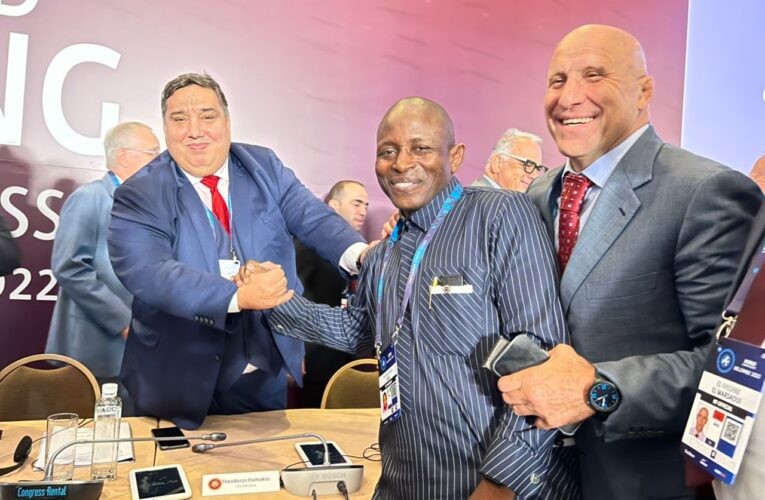 Hon. Daniel Igali Elected As Bureau Member Of United World Wrestling 
