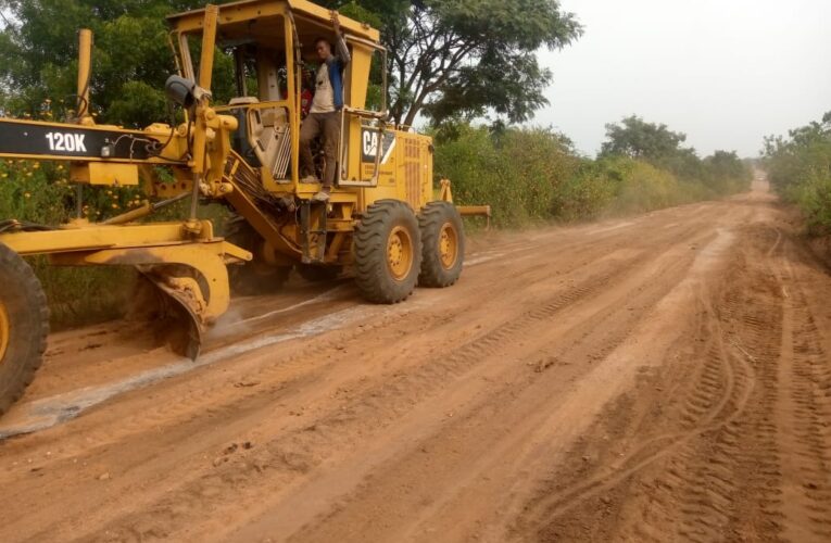 Oriire South LCDA on the move, grades 11km Alagbede-Idi Ede road