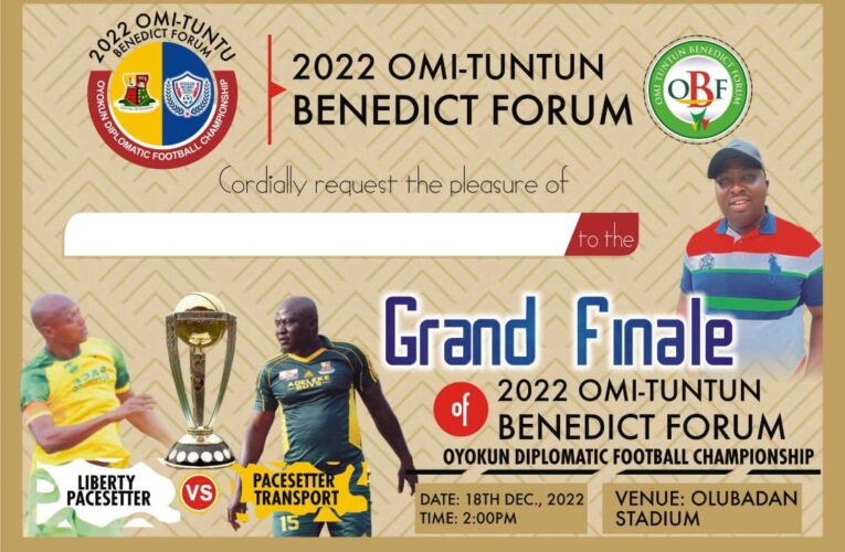 Otunba Seye Famojuro to kick-off 2022 OBF grand finale Sunday 
