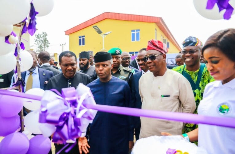 Westlink Estate: Makinde receives Vice-President, says our Govt. will continue to make life more meaningful to Oyo residents 