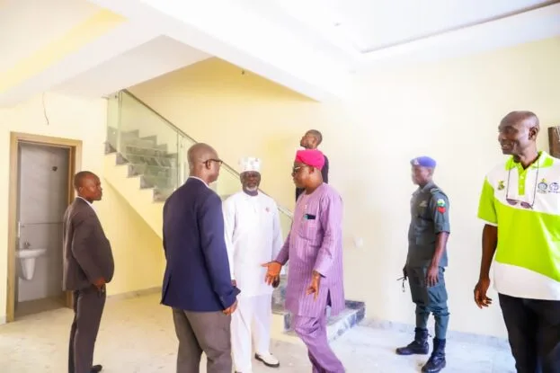 Oyo deputy gov inspects Bodija Estate Recreation Centre, two other Projects