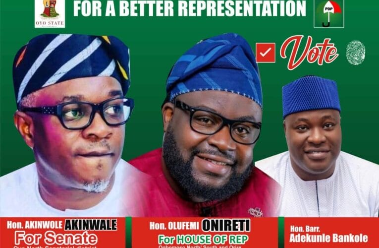 Group drums support for Wolekanle, Onireti ahead of 2023 election 