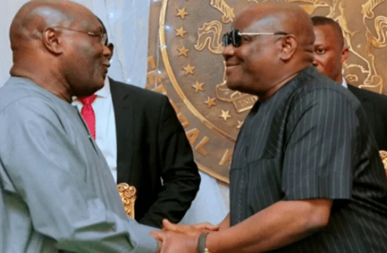 BREAKING: Wike makes u-turn, gives Atiku support for 2023 Presidency
