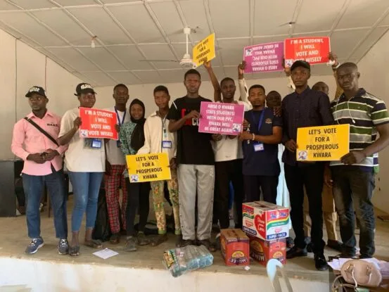 2023: NAKSS distributes staple foods to students, urges massive voting during elections, lauds Saraki for support
