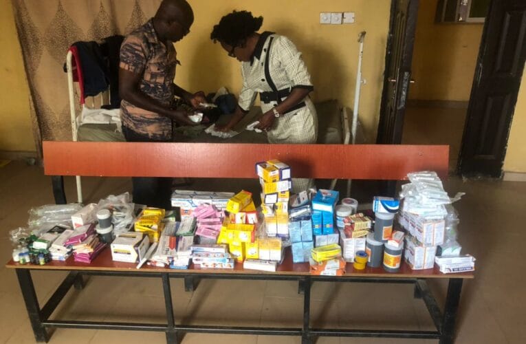 Ido LG Boss, Adeojo, Distributes Drugs To 23 Primary Health Centres