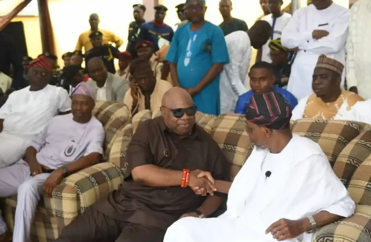 Nobody can chase you away from Osun— Adeleke assures Aregbesola 