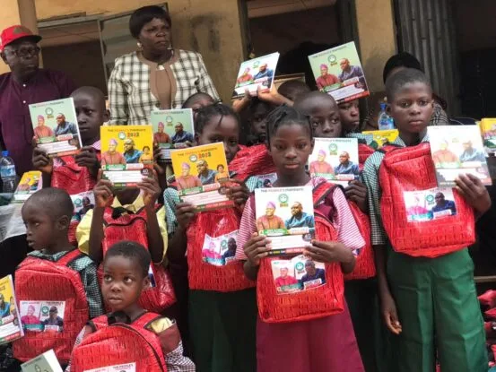 BREAKING: Afonja empowers over 500 students in 31 schools who are less privileged