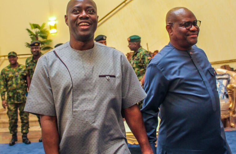 Wike joins Makinde to commission, Flagg-off projects in Ibadan 