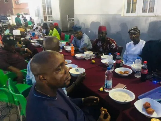Oyo Deputy Gov hosts Omo Ajorosun Club of Ibadan, Oluwonla Muslim Community to Iftar 