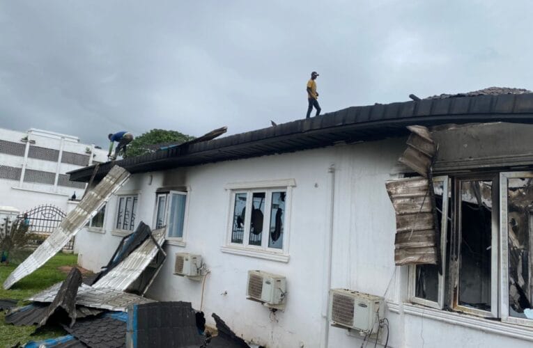 BREAKING: Fire razes Ooni’s palace 