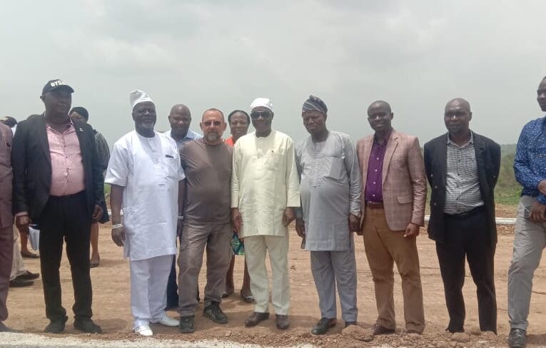 Oyo Deputy Governor Inspects 1.8 kilometers Ajoda Estate Road