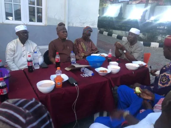 Oyo Deputy Gov hosts Omo Ajorosun Club of Ibadan, Oluwonla Muslim Community to Iftar 