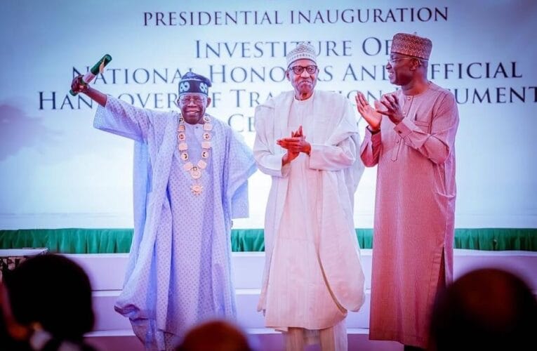 Tinubu bags highest national honour, promises not to disappoint Nigerians