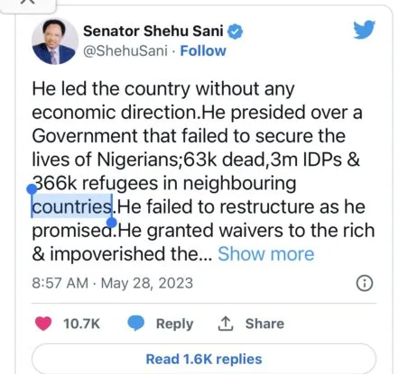 How Buhari set traps for Tinubu— Shehu Sani reveals 
