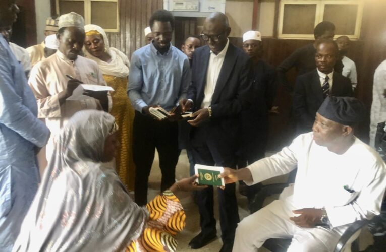 19 stranded Oyo pilgrims heave sigh of relief after receiving their Visas