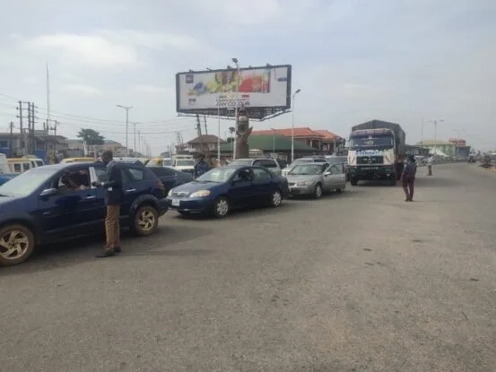 [BREAKING] Subsidy Removal: Protest Rocks Benin, Edo Over High Cost of Petrol (Photos)