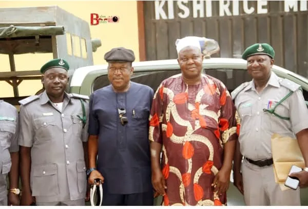 Nigerian Customs inspects Kishi Rice mill, satisfy with mode of operation