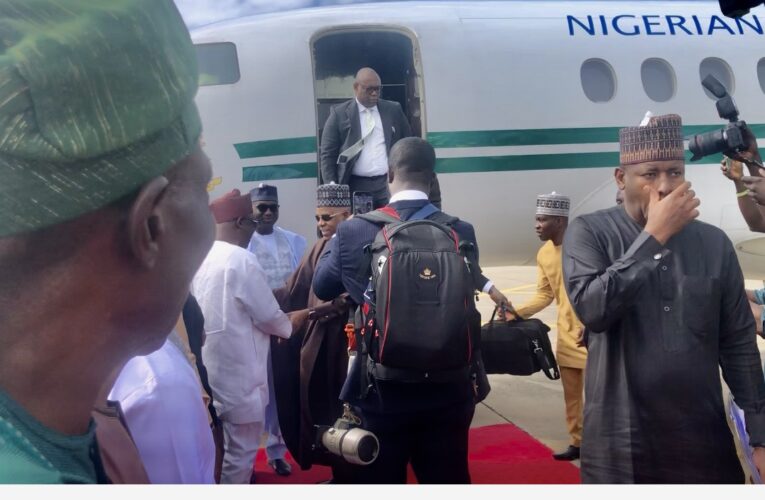VIDEO: Makinde receives Vice President Kashim Shetima in Ibadan 