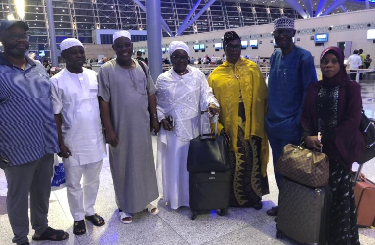 Hajj: Excitement as Oyo deputy gov arrives Nigeria
